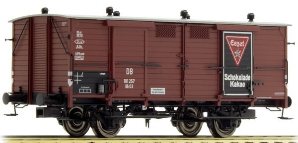 Brawa 48659 Carro chiuso DB tipo Gh03 2 assi vagone trasporto latte H0 1:87