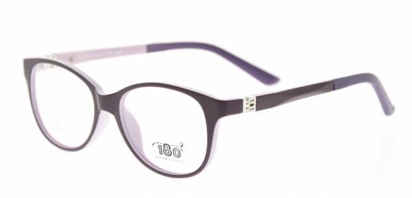 180 52160207 Lila Kinder Brille Kunststoff Oval Lila