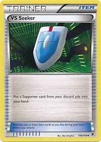 VS Seeker (#109/119) - Reverse Holofoil XY - Phantom Forces MP Pokemon