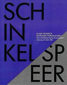 SCHINKEL / SPEER: Eine architektonische Auseinander... | Buch | Zustand sehr gut