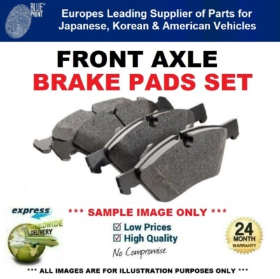 ADL Blueprint FRONT AXLE BRAKE PADS for TOYOTA PROBOX 1.5 VVTi 2002-2014