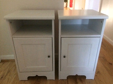 2 Ikea Aspelund Bedside Cabinets In Verwood Dorset Gumtree