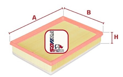 SOFIMA S 3292 A Air Filter for OPEL,VAUXHALL