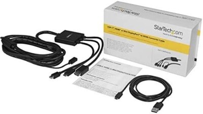 StarTech.com USB-C / HDMI / Mini DisplayPort to HDMI Adapter Cable 2m CMDPHD2HD