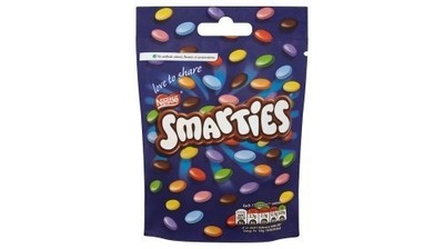 Original Smarties Pouch Bag Love to Share Smarties Chocolate Smarties Pouch 125