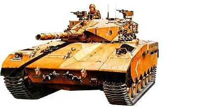 Tamiya 35127 1/35 Israélien Char de Combat Principal Merkava Neuf