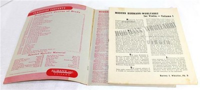 Rubank Educational Library Hohmann-Wohlfahrt Beginning Method For Violin Vol I