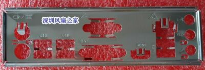 original I/O Shield For A88XM-E35 A78M-E35 A55-G41 PC MATE Motherboard Backp