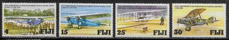 Fiji Scott # 385 - 388 MNH