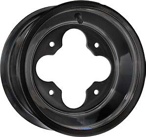 DWT 2004-2007 Predator 500 Polaris A5 9X8 3+5 4/110 MATTE BLACK A506-079M