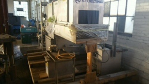 STOELING PARTS WASHER ALL STAINLESS STEEL NEW WITH CONVEYOR CHAIN