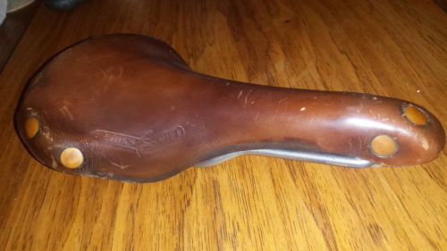 Brooks B211D A07203 Brown Leather Saddle | eBay