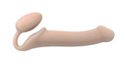Strap On Me - Strapless Voorbind Dildo - Maat L - Beige
