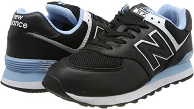 New Balance Mens 574v2 Sneaker Black/Summer Sky Size 4D US #ML574NSE