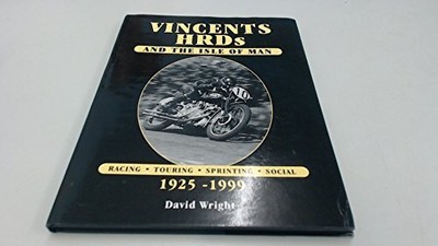 Vincents HRDs and the Isle of Man by Wright, David Book The Fast Free Shipping
