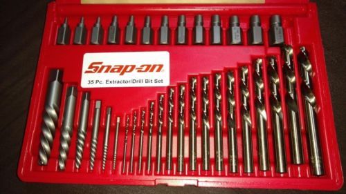 Conjunto Snap-on extractores de Tornillo Automotriz