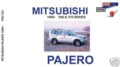 JPNZ Mitsubishi Pajero Mk4 V60/V70 series 99on Handbook