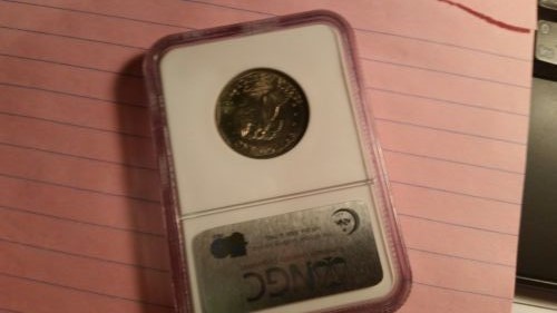 1979-P SBA$1 Susan B. Anthony Dollar Wide Rim NGC MS66