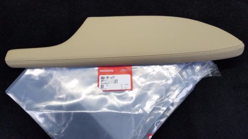 2-Piece Black Leather Armrest Lid Pad Set For 2008-2012 Honda Accord Front Doors 10 thumbnail image