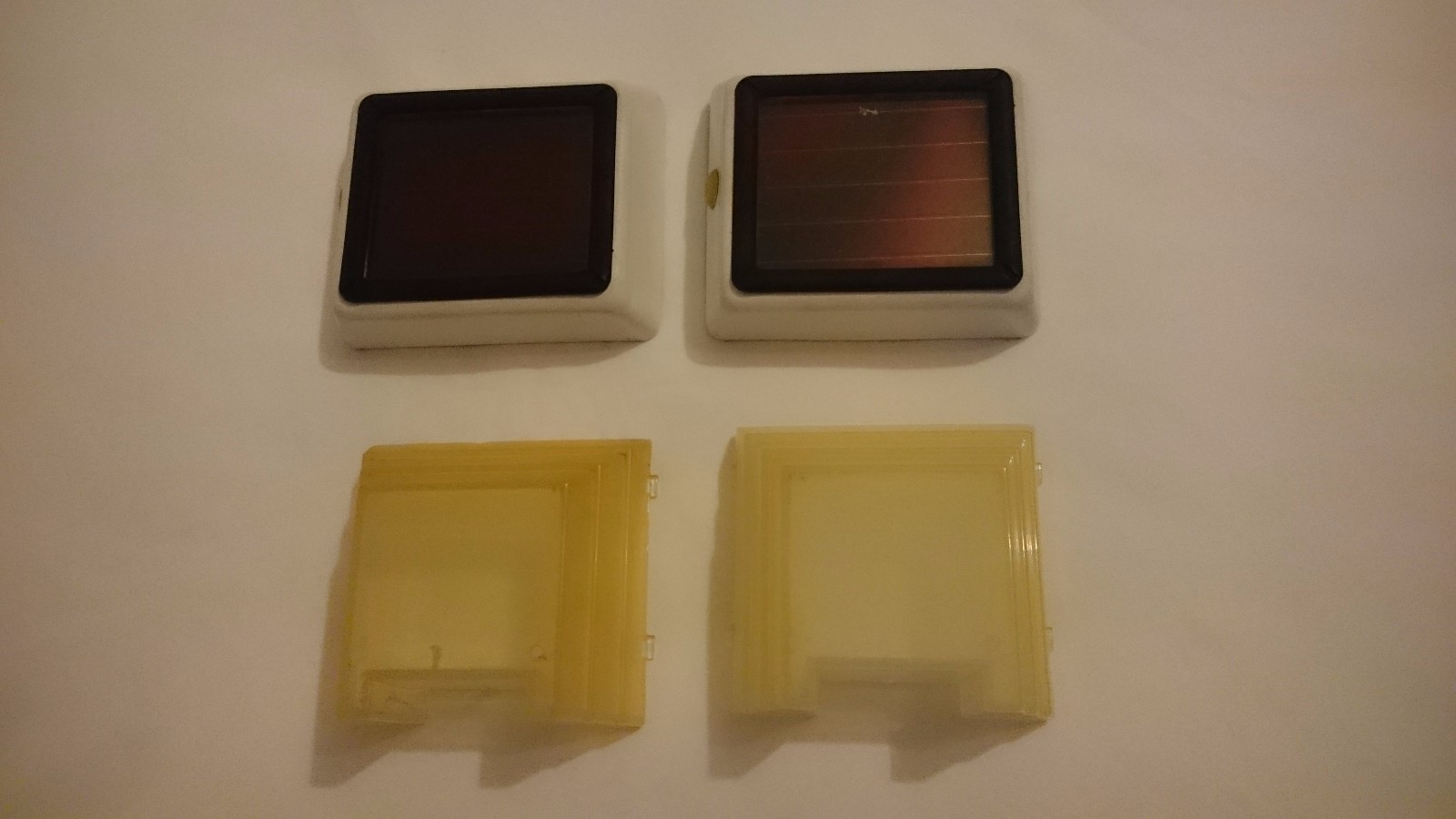 2 solar fence outside lights