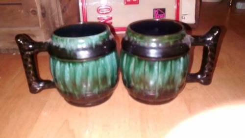 Blue mountain pottery tea set