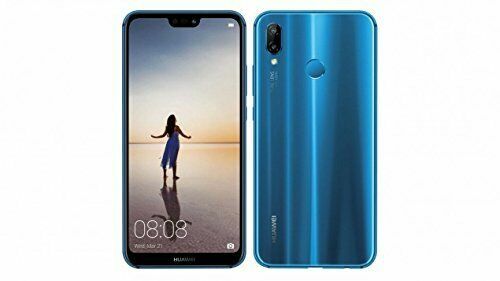 Verco Cover con Cordino compatibile con Huawei P30, Laccio Case Custodia per Il Collo per Huawei P30 Astuccio silicone con Cinturino - Blu