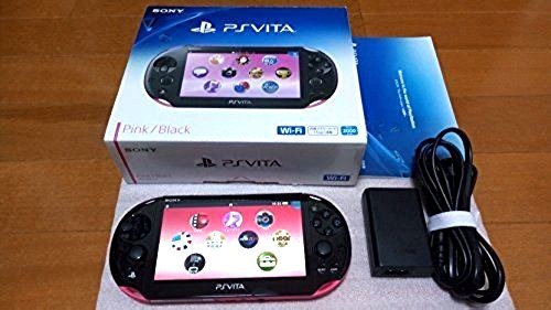 PS Playstation vita Wi-Fi model PINK BLACK PCH-2000 ZA15