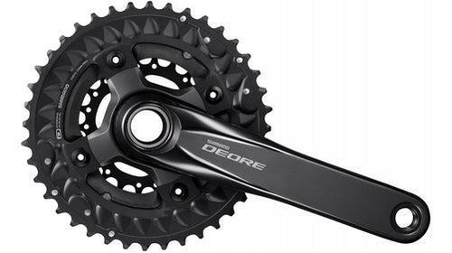SHIMANO Deore FC M6000-3 Crankset 3 x 10SP Hollowtech II Black 170mm 22/30/40T