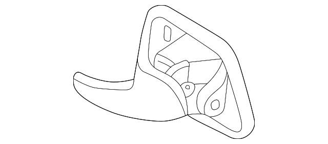 Genuine Ford Handle Inside XR3Z-6321819-AAB