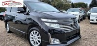 FRESH IMPORT LATE 2010 NISSAN ELGRAND 3.5 V6 AUTOMATIC 7 SEATER BLACK ULEZ free