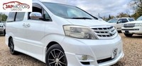 FRESH IMPORT 2007 TOYOTA ALPHARD AUTOMATIC PEARL WHITE ULEZ free