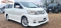 FRESH IMPORT LATE 2007 TOYOTA ALPHARD 3 V6 VVT-I AUTO PEARL WHITE ULEZ free