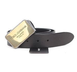 Dolce & Gabbana Vintage Transparent PVC Gold Buckle Logo  display picture 1