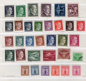 Timbres d'Allemagne et de ses anciennes colonies lot