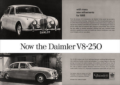 Daimler Car Sales Brochures