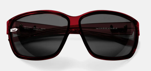 gloryfy G30 rosewood Rot Sportbrille Kunststoff Oval Rot