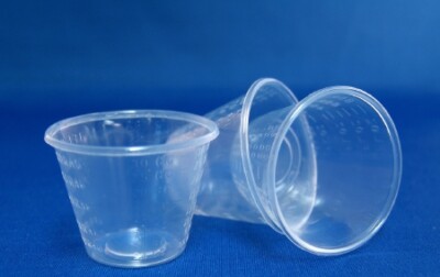 Medi-Pak Graduated Medicine Cup 1 oz. Clear Reusable -200/PACK