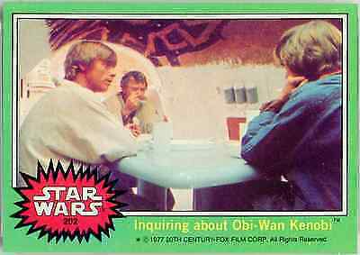 Luke Skywalker 1977 Topps STAR WARS BLUE SERIES #1 Rookie
