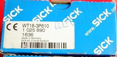 1PCS New SICK WT18-3P610 Photoelectric sensor WT183P610