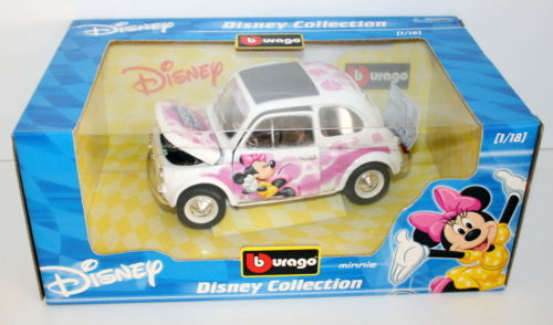 Modellini statici di auto, furgoni e camion Burago scala 1:8 per Fiat