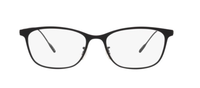 Pre-owned Oliver Peoples 0ov1314t Maurette 5017 Matte Black Unisex Eyeglasses In Clear