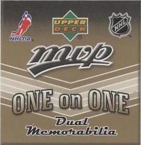 2006-07 Upper Deck MVP - Andrej Meszaros Milan Jurcina #OJ-MJ