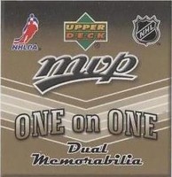 2006-07 Upper Deck MVP - Andrej Meszaros Milan Jurcina #OJ-MJ