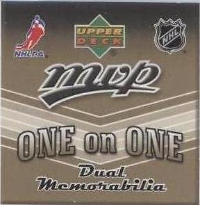 2006-07 Upper Deck MVP - Nik Antropov Sergei Samsonov #OJ-SN