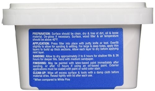 DAP Plastic Wood Natural All Purpose Wood Filler, 16 oz