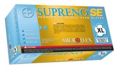 Micro Flex MFX-SU690L Supreno Se Powder-free Nitrile Examination Gloves, Blue,