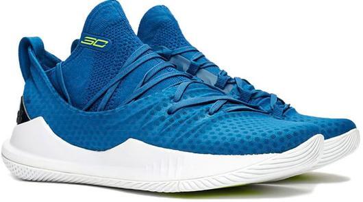 Size 9 - Under Armour Curry 5 Blue