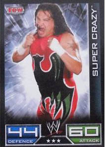 ECWプロレスカード TAZ タズ Tazz Taz WWF Playing Card Trump Game Pro Wrestling 6 Hearts