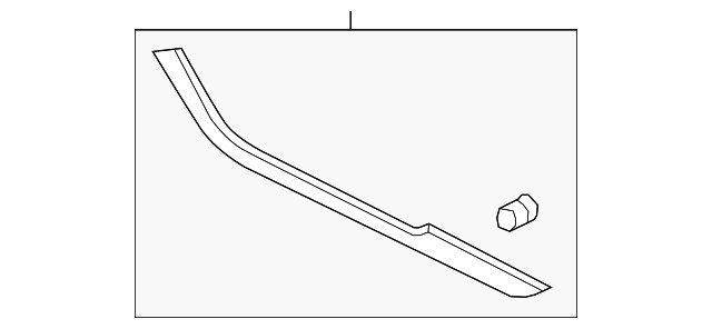 Genuine Ford Trim Molding HS7Z-54061A17-AA