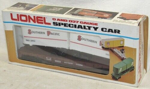 Vintage Lionel 6-9333 Southern Pacific Piggyback with Trailers Car O Scale